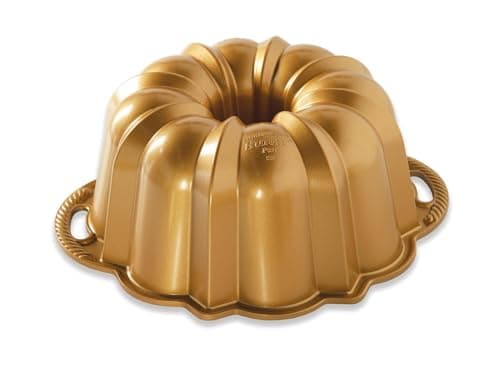 Nordic Ware Nordic Ware Anniversary Bundt Pan, 15 Cup (Gold)