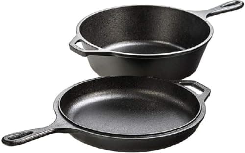Lodge Lodge Cast Iron Combo Cooker, 3.2 Quart