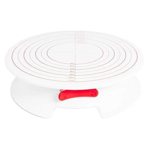 Fat Daddio's Fat Daddio's TT-123B Revolving Cake Stand, 12 x 3.2 in