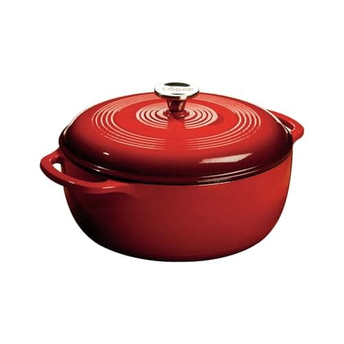 Lodge Lodge Essential Enamel Cast Iron Dutch Oven, 6 Quart