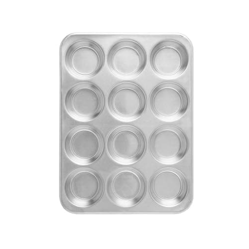 Nordic Ware Nordic Ware Natural Aluminum Commercial Muffin Pan, 12 Cup