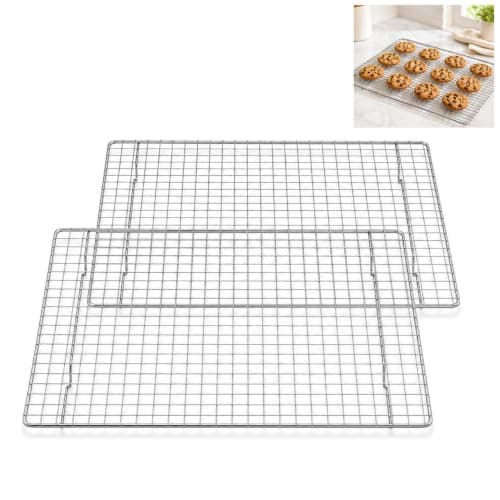 Mrs. Anderson's Baking Mrs. Anderson's Baking Professional Half Sheet Cooling Rack, Set of 2