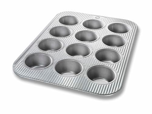 USA Pan USA Pan Bakeware Muffin Pan, 12-Well (1200MF)